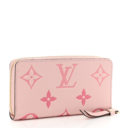 Louis Vuitton Empreinte Monogram Giant By The Pool Zippy Wallet Bouton De Rose 3 of 7