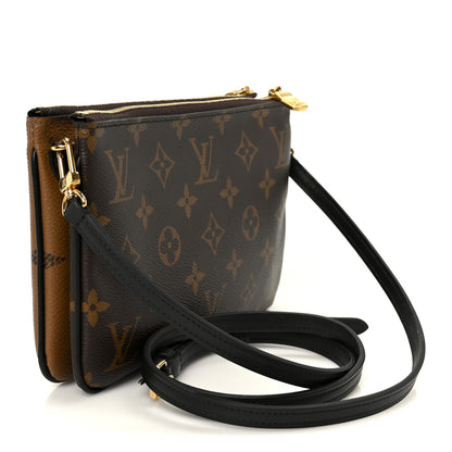 Louis Vuitton Reverse Monogram Giant Double Zip Pochette 3 of 11
