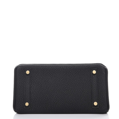 Hermes Togo Birkin 25 Black 6 of 27