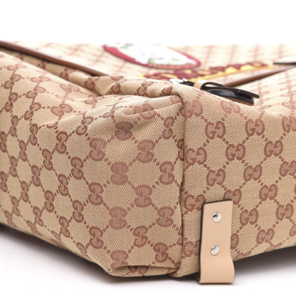 Gucci Monogram Childrens Sciroppo Patch Backpack Beige 7 of 9