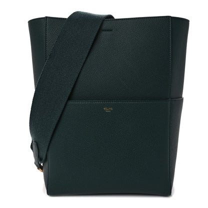 Celine Soft Grained Calfskin Sangle Bucket Bag Amazone 1 of 10