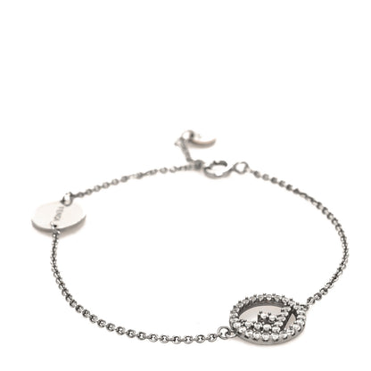 Fendi Metal Crystal F is Fendi Bracelet Silver 1 of 5
