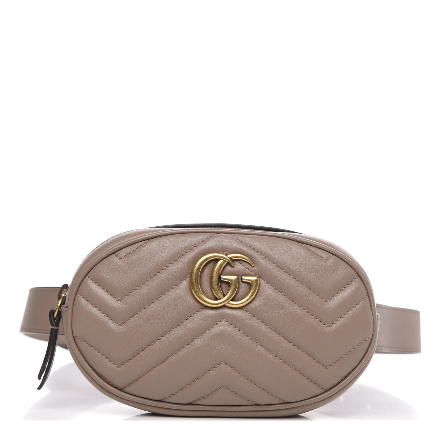 Calfskin Matelasse GG Marmont Belt Bag 85 34 Porcelain Rose