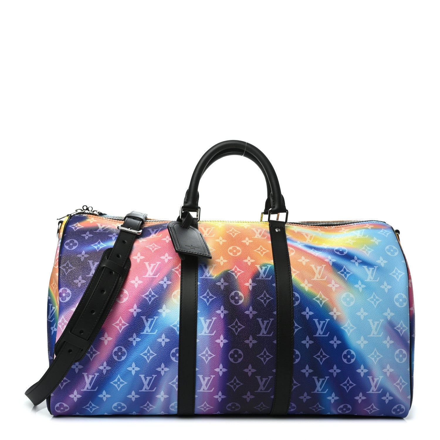 Louis Vuitton Monogram Sunset Keepall Bandouliere 50 Multicolor 1 of 7
