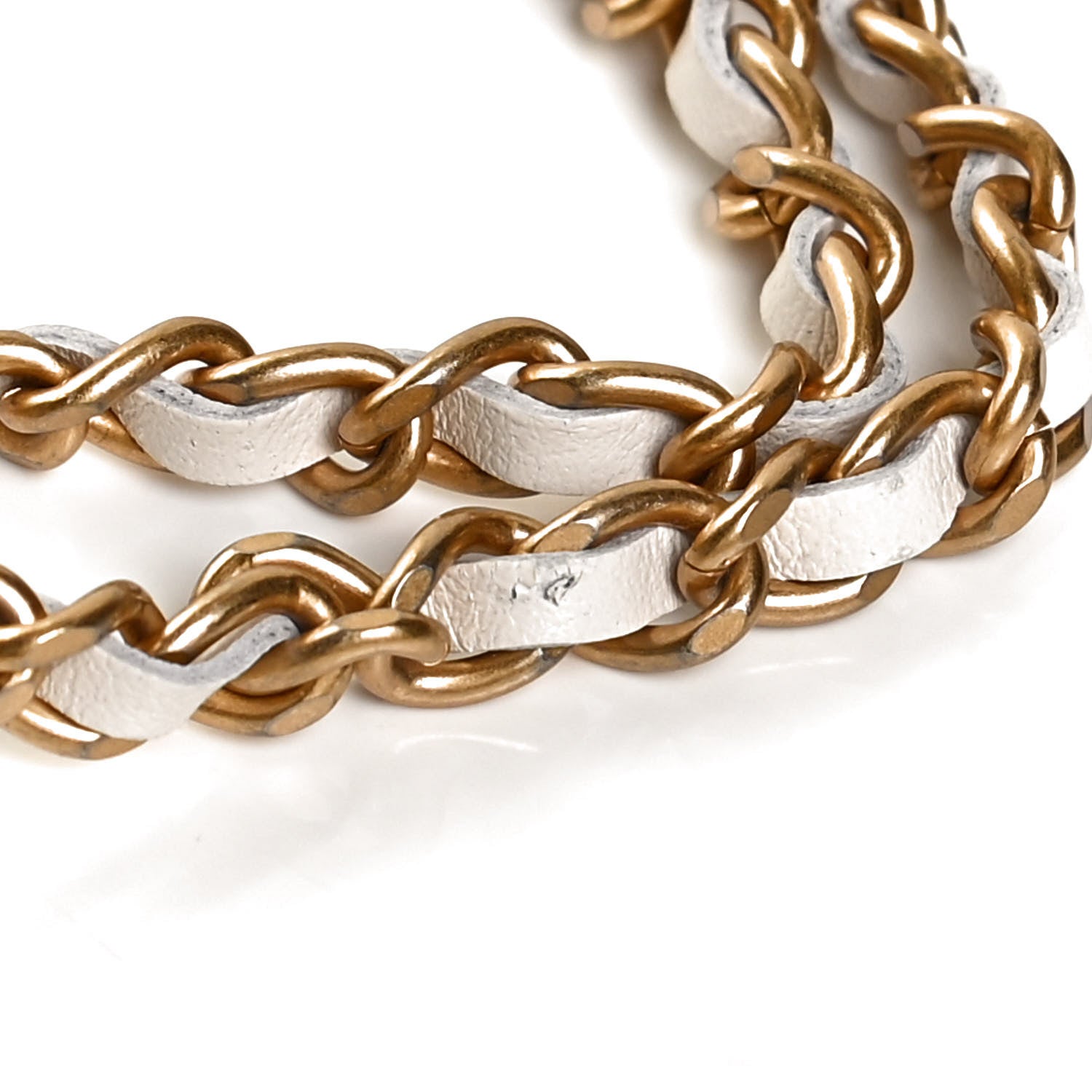 Chanel Calfskin Quilted Perfect Fit Coin Purse With Chain White 7 of 8