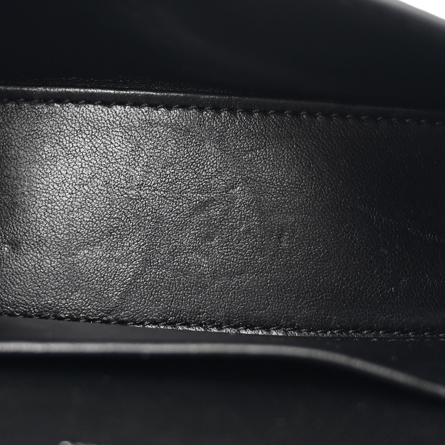 Balenciaga Shiny Calfskin Monochrome Crocodile Embossed Small Hourglass Evening Chain Bag Black 5 of 11