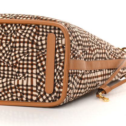 MCM Visetos Medium Liz Reversible Shopper Tote Cognac 13 of 13