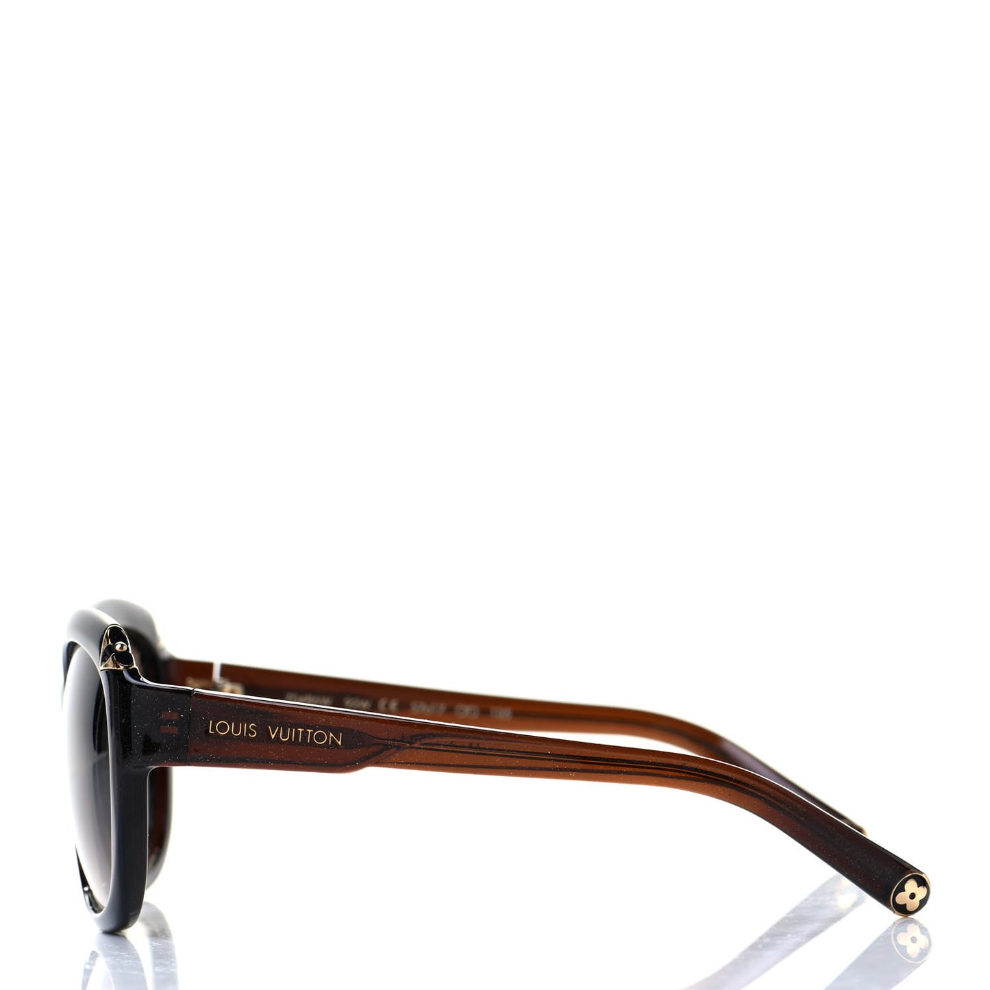 Acetate Hortensia Cat Eye Sunglasses Z0486W Brown Glitter