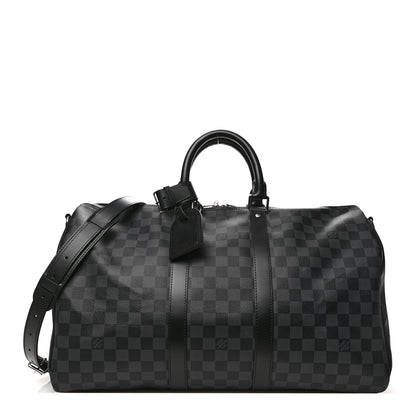 Louis Vuitton Damier Graphite Keepall Bandouliere 45 1 of 8