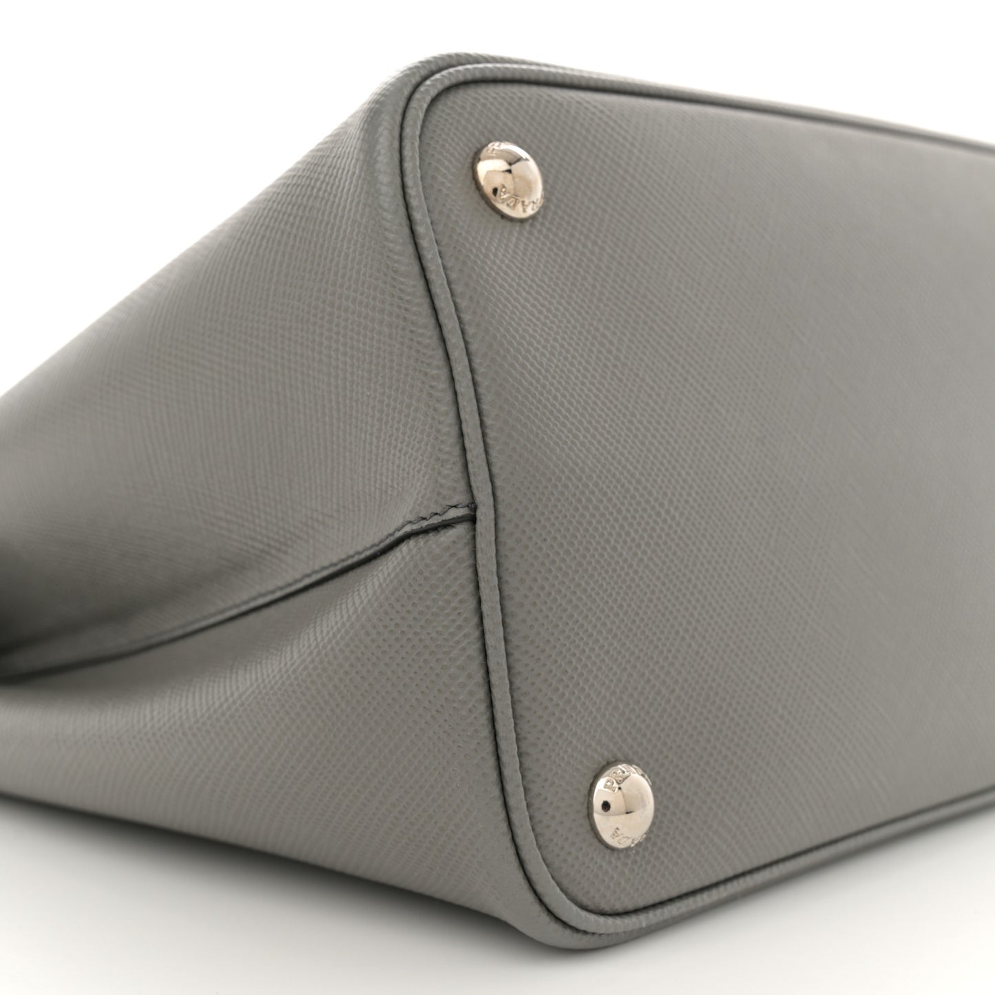 Saffiano Cuir Small Double Bag Marmo