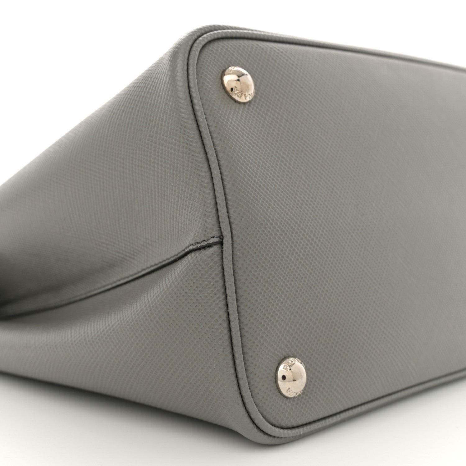 Prada Saffiano Cuir Small Double Bag Marmo 9 of 12