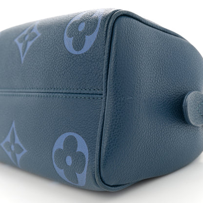 Louis Vuitton Empreinte Monogram Giant Speedy Bandouliere 20 Degrade Blue 9 of 10