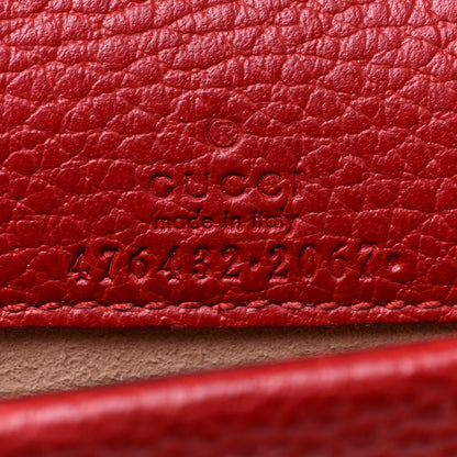 Gucci Calfskin Super Mini Dionysus Shoulder Bag Hibiscus Red 6 of 6