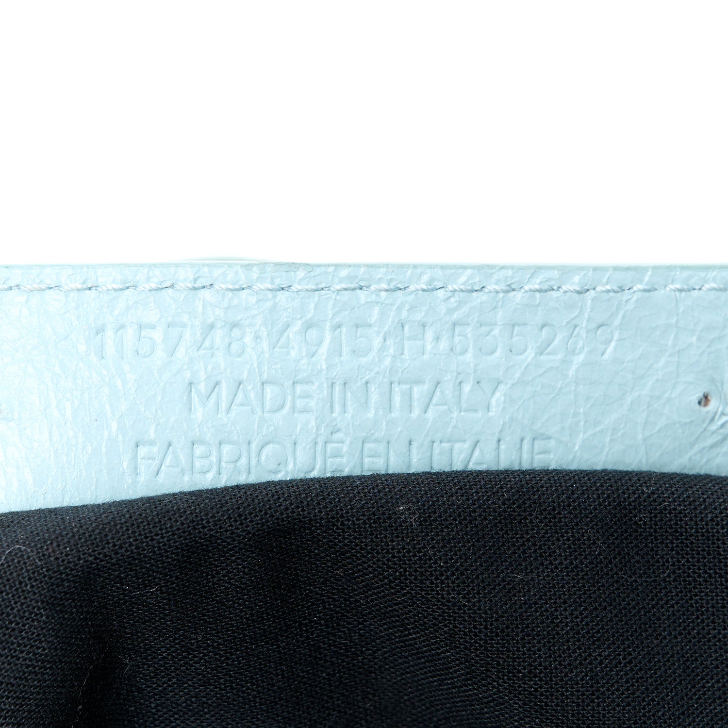 Balenciaga Agneau Classic Hardware City Bleu Acier 10 of 16