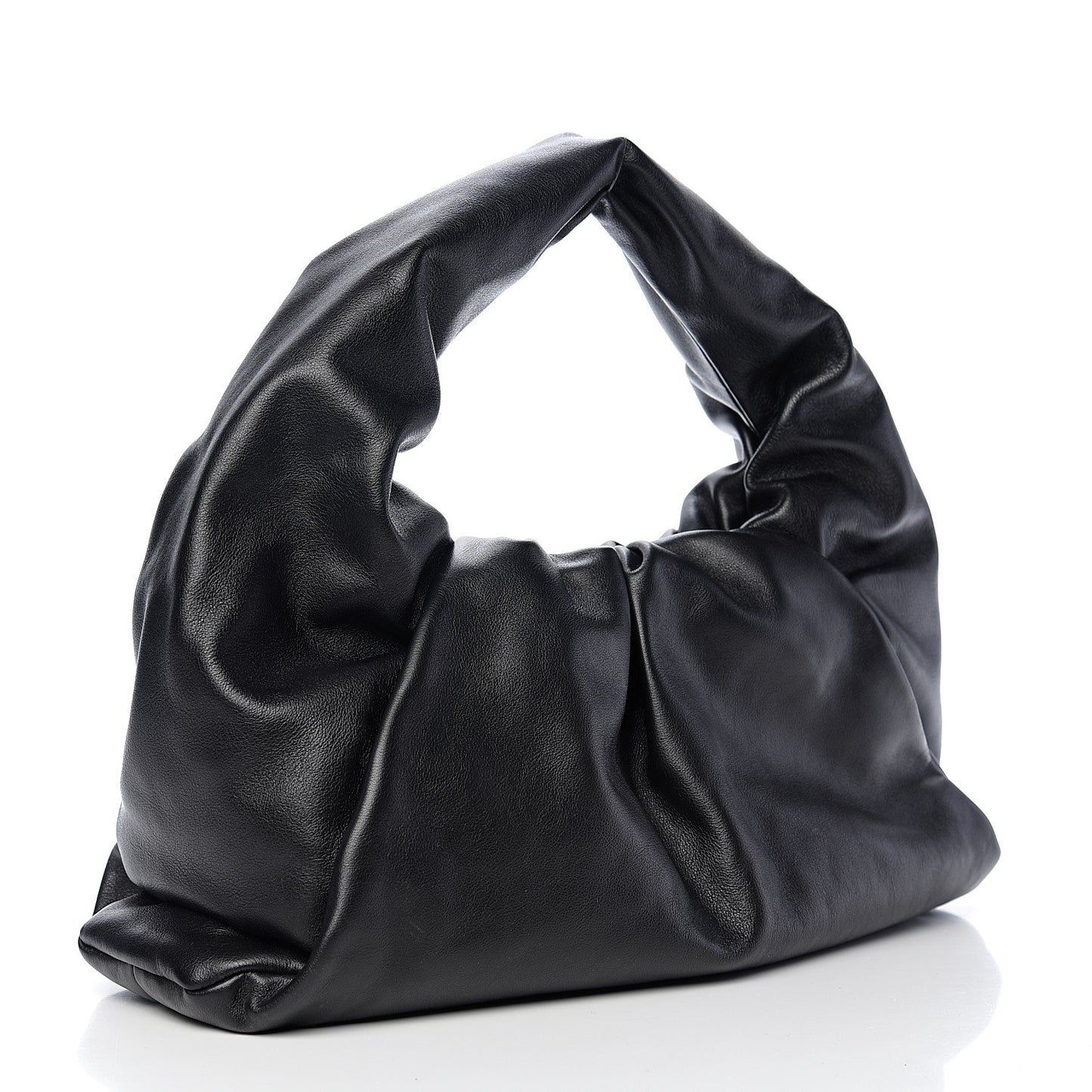 Smooth Butter Calfskin Small The Shoulder Pouch Black