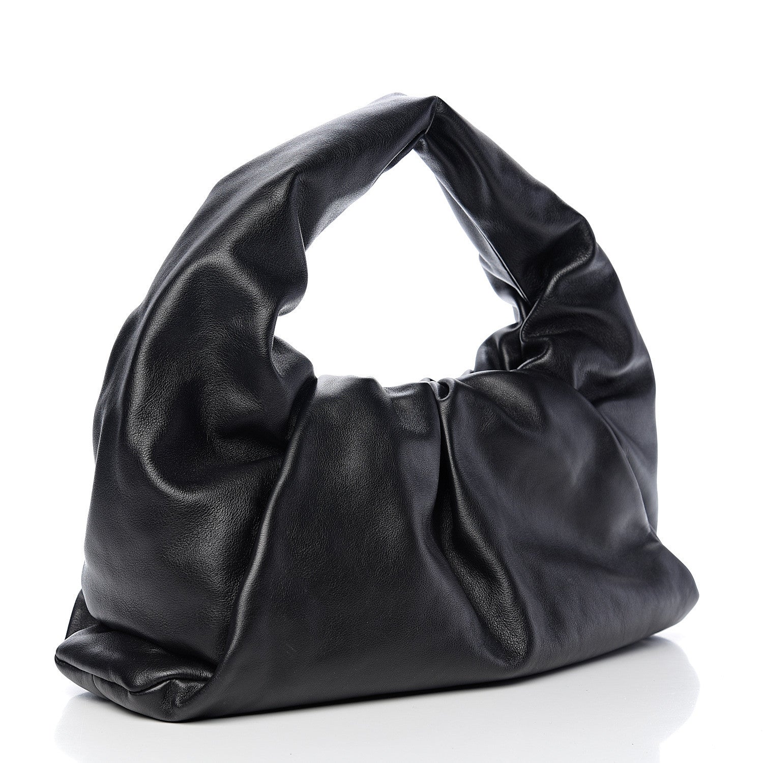 Bottega Veneta Smooth Butter Calfskin Small The Shoulder Pouch Black 2 of 8