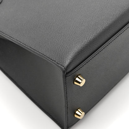 Hermes Epsom Kelly Sellier 25 Black 20 of 23