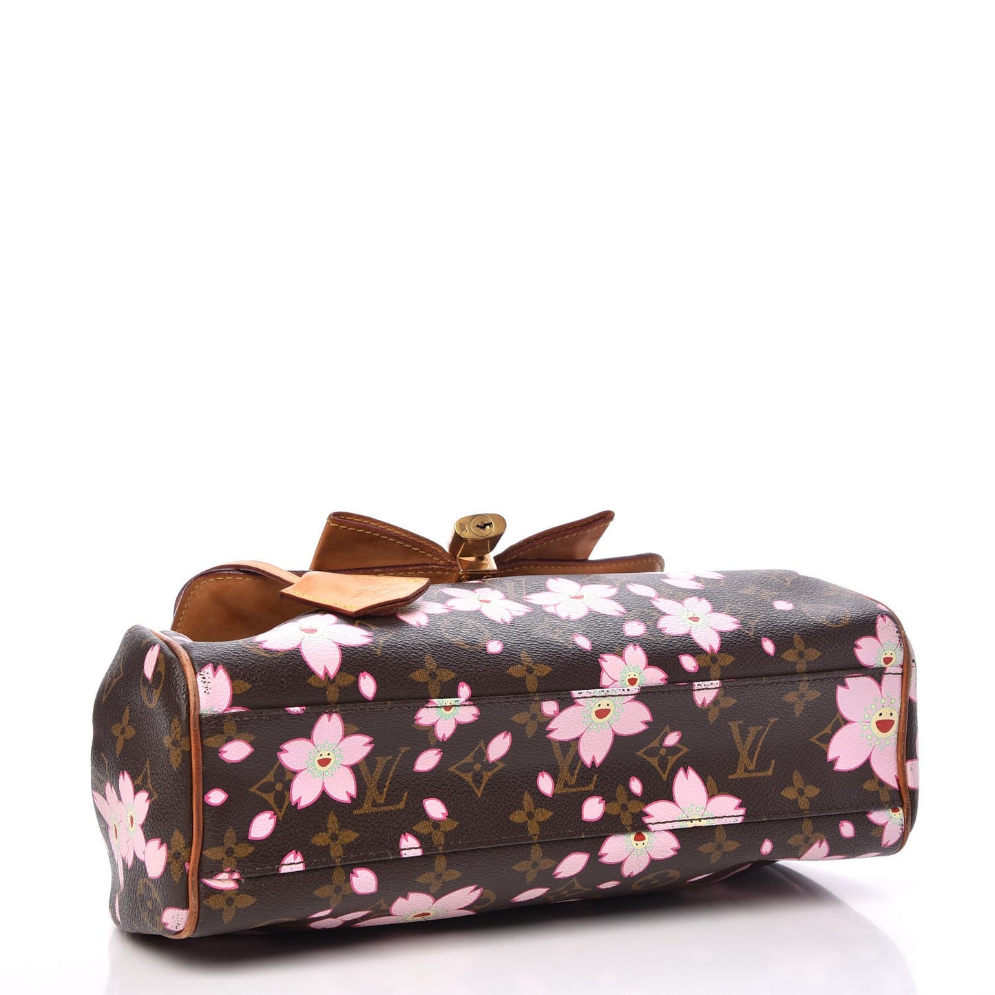 Monogram Cherry Blossom Sac Retro Bag Brown