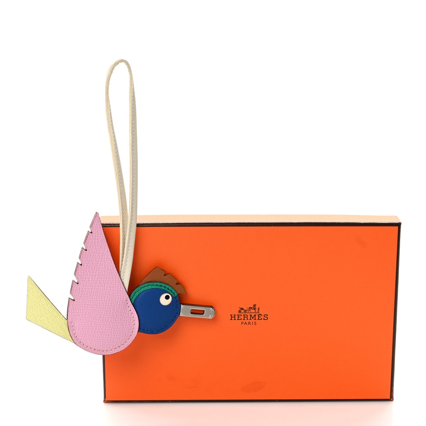 Epsom Swift Chevre Mysore Birdy Bag Charm Mauve Sylvestre Jaune Bourgeon Bleu De France Menthe Gold Craie