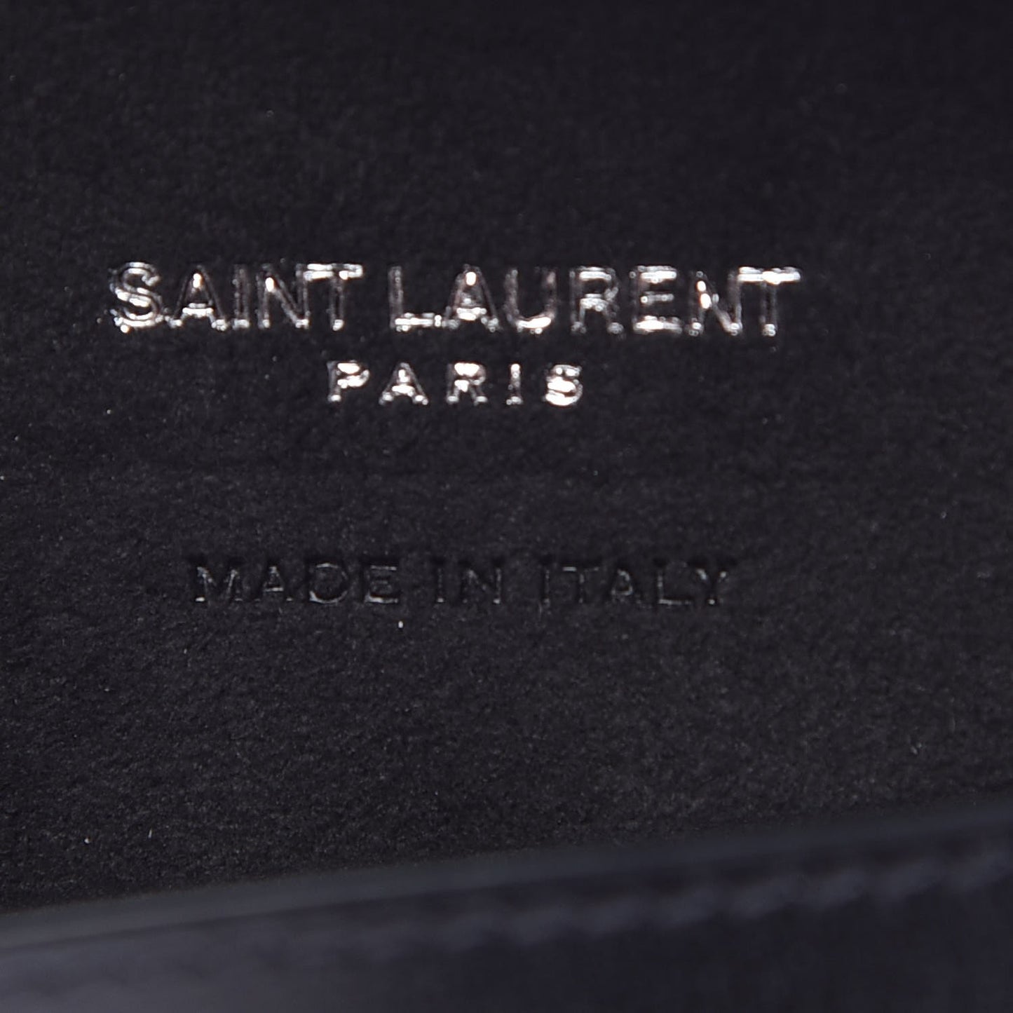 Calfskin Passport Holder Black