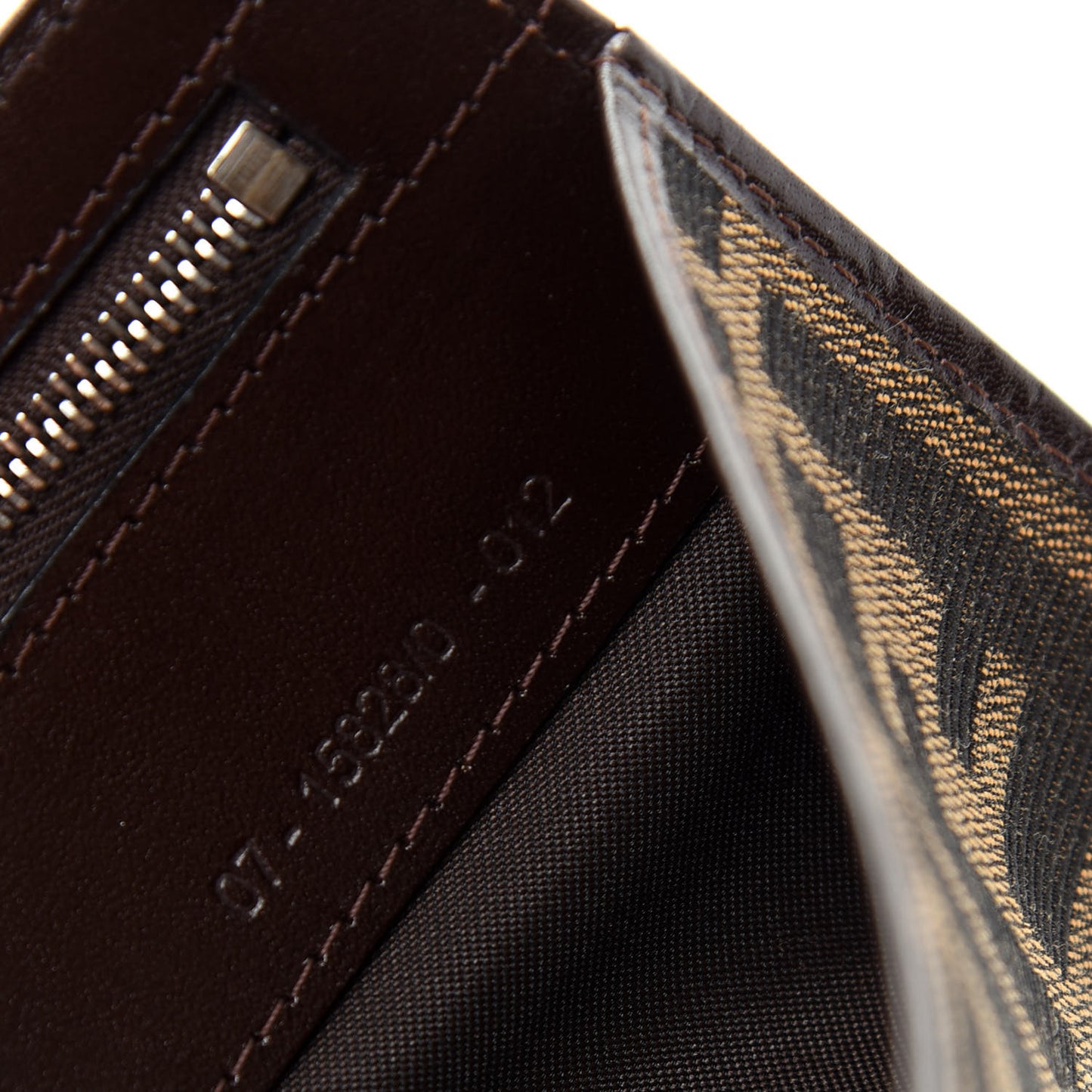 Zucca Continental Wallet Tobacco