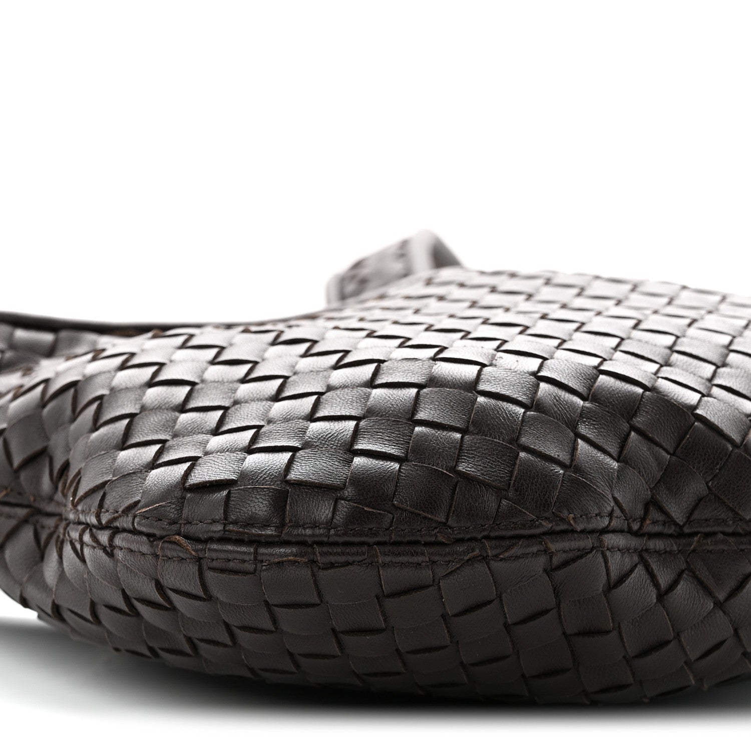 Bottega Veneta Nappa Intrecciato Small Veneto Crossbody Bag Fondant 9 of 10