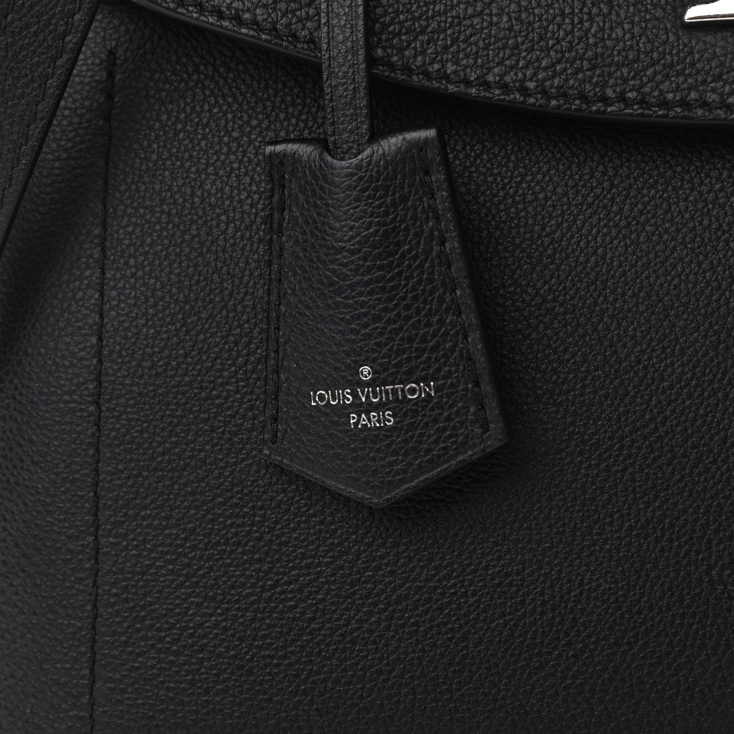 Louis Vuitton Soft Calfskin Lockme Ever MM Black 7 of 10