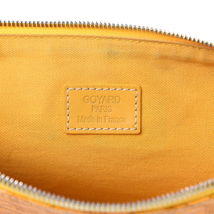 Goyard Goyardine Senat Pochette MM Yellow 6 of 12