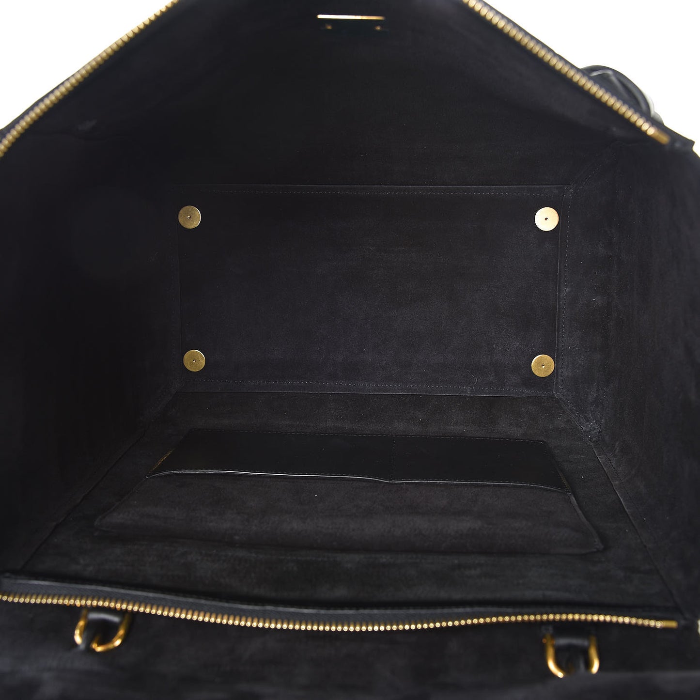 Calfskin Crocodile Embossed Small Belt Bag Black