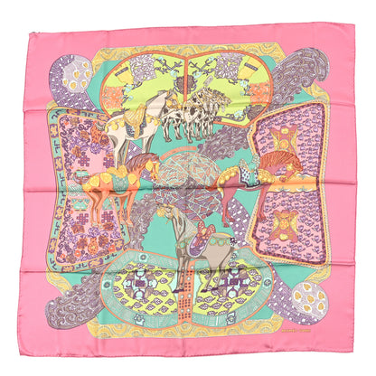 Hermes Silk Art Des Steppes Scarf 90 1 of 4
