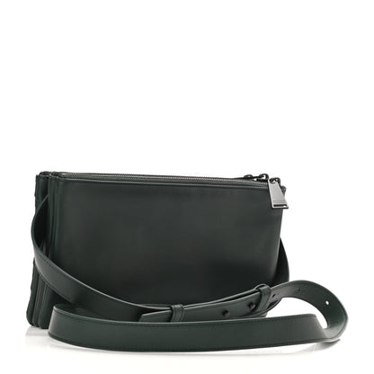 Bottega Veneta Nappa Intrecciato Triple Zip Messenger Bag Bottle 3 of 10