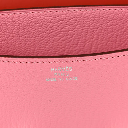 Hermes Chevre Mysore Verso Constance 18 Rose Confetti Sanguine 6 of 11