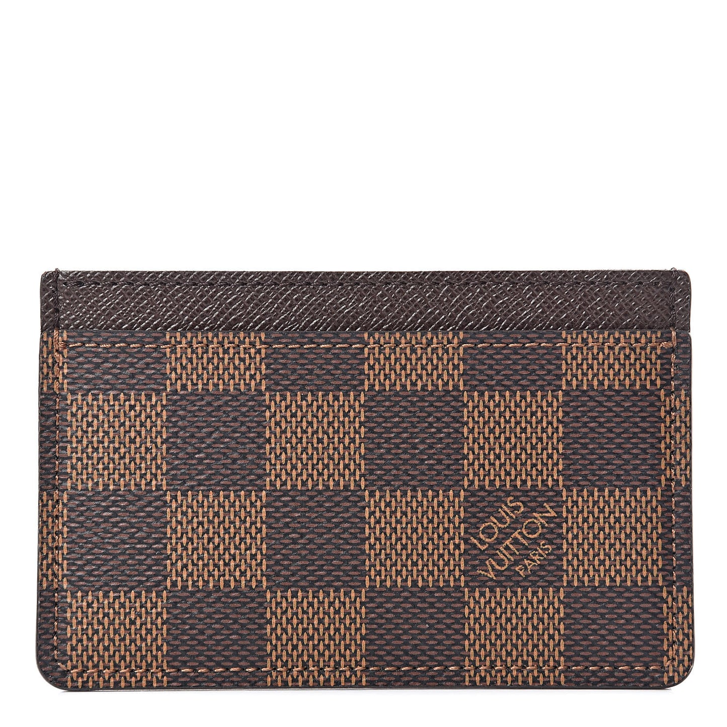 Damier Ebene Card Holder
