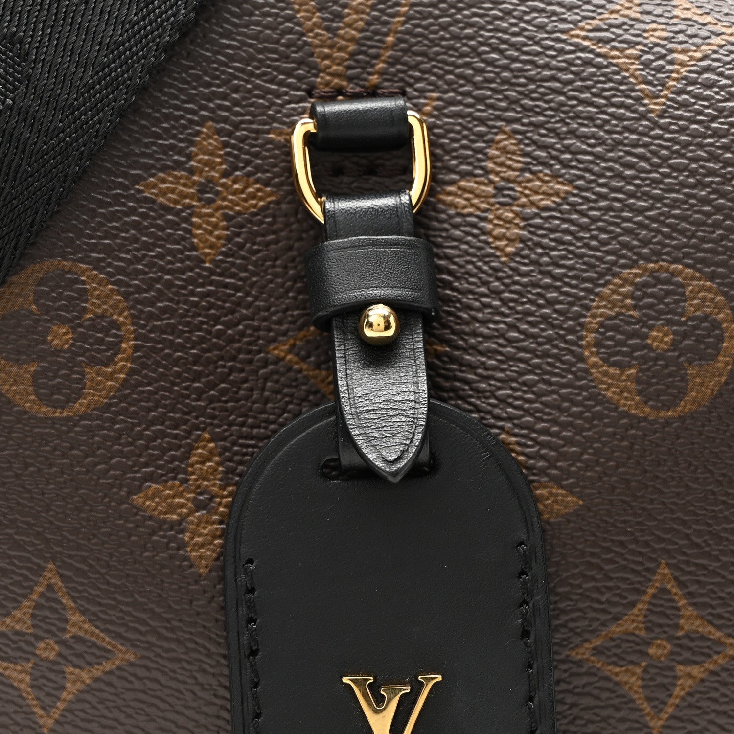 Louis Vuitton Monogram Petite Malle Souple Black 7 of 9