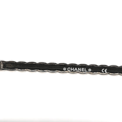 Chanel Crystal Aviator Sunglasses 4121-B Silver 6 of 8