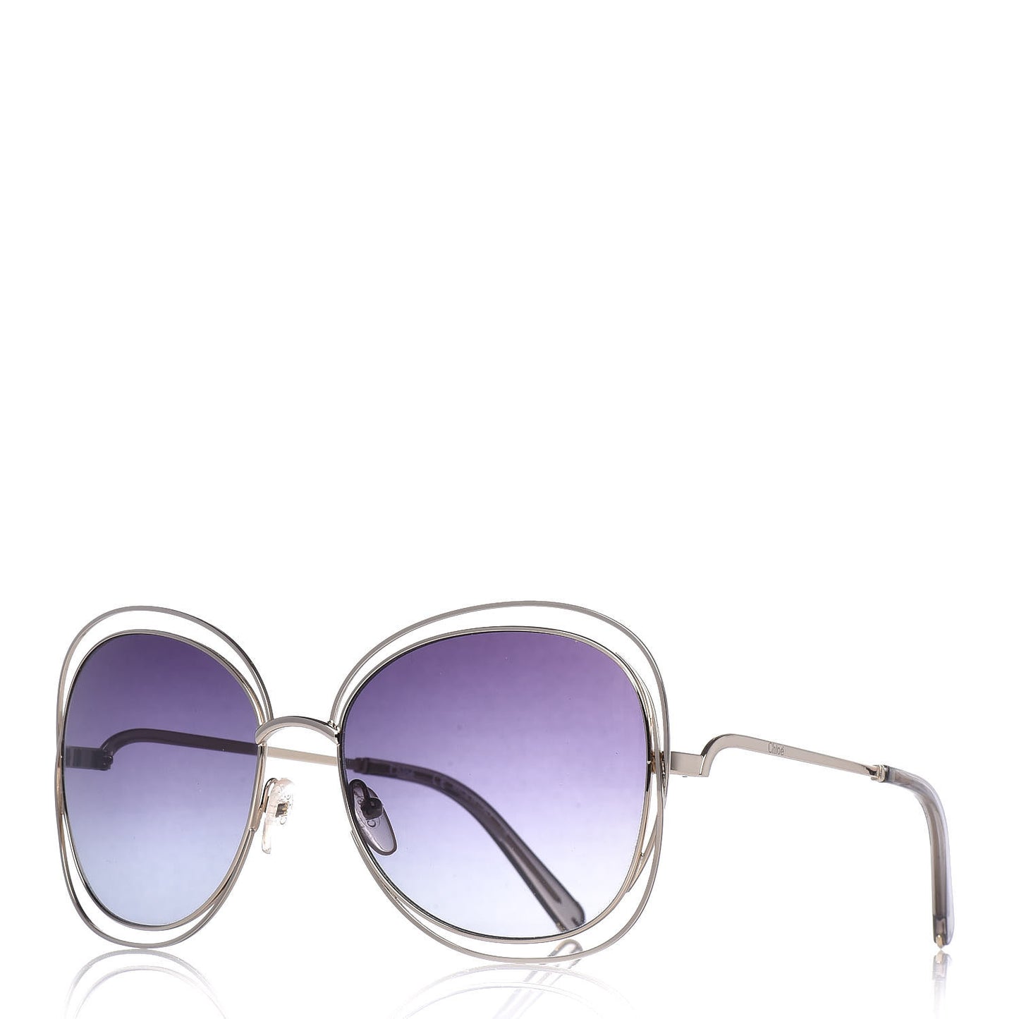 Oversize Round Carlina Sunglasses CE119S Gold