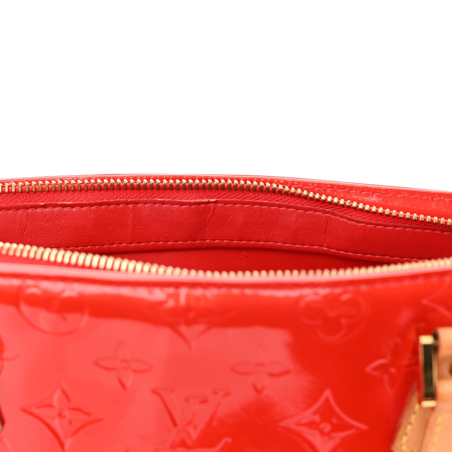 Louis Vuitton Vernis Houston Red 10 of 11
