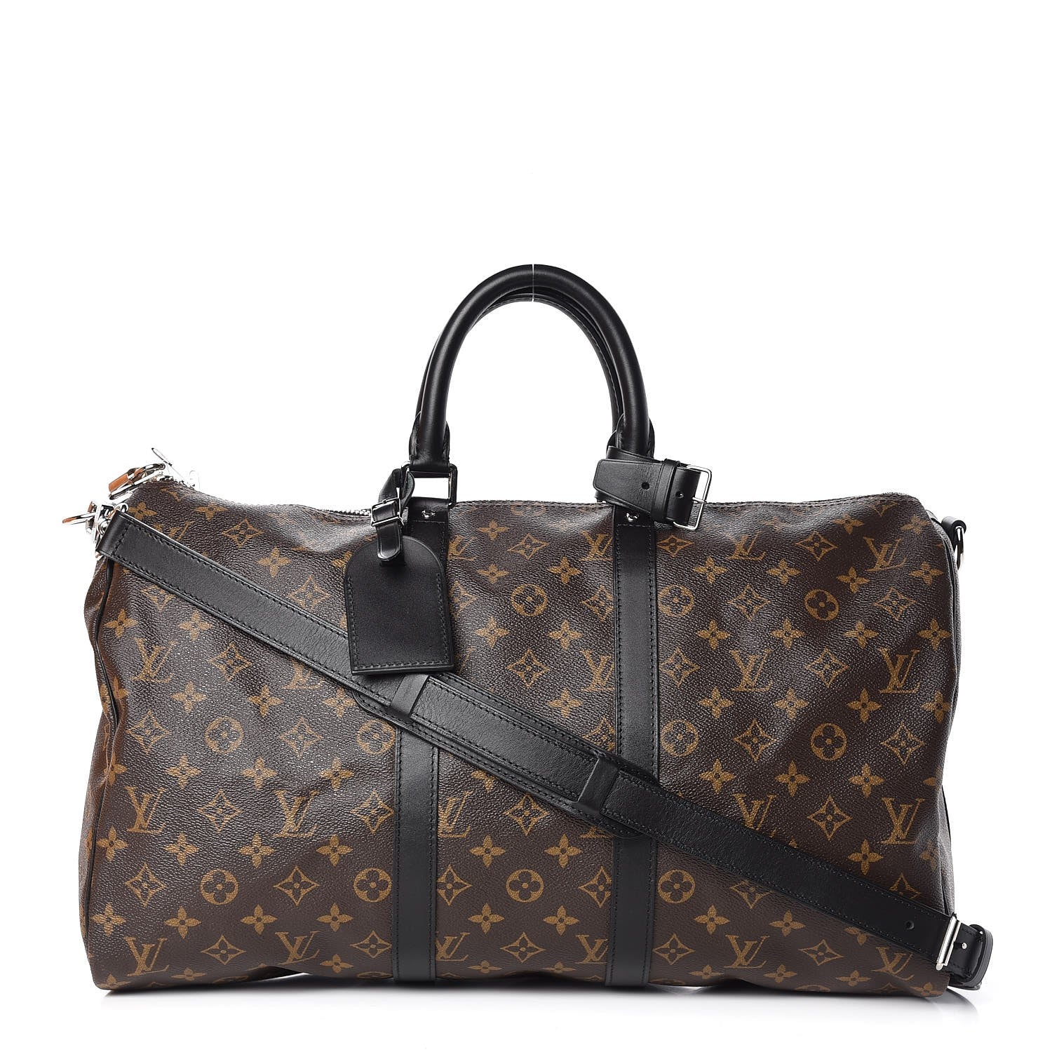 Louis Vuitton Monogram Macassar Keepall Bandouliere 45 1 of 8