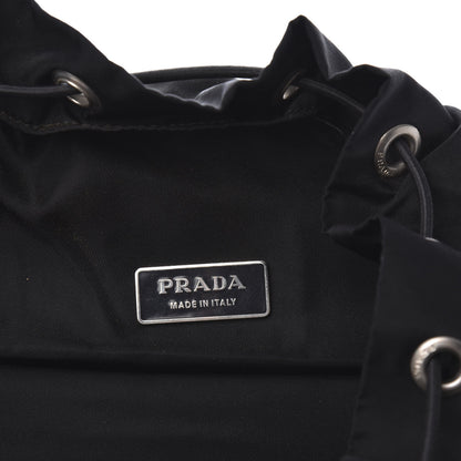 Prada Tessuto Nylon Montagna Double Buckle Backpack Black 6 of 15