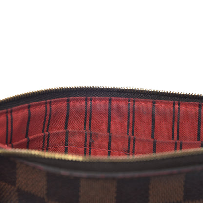 Louis Vuitton Damier Ebene Neverfull MM GM Pochette 9 of 11