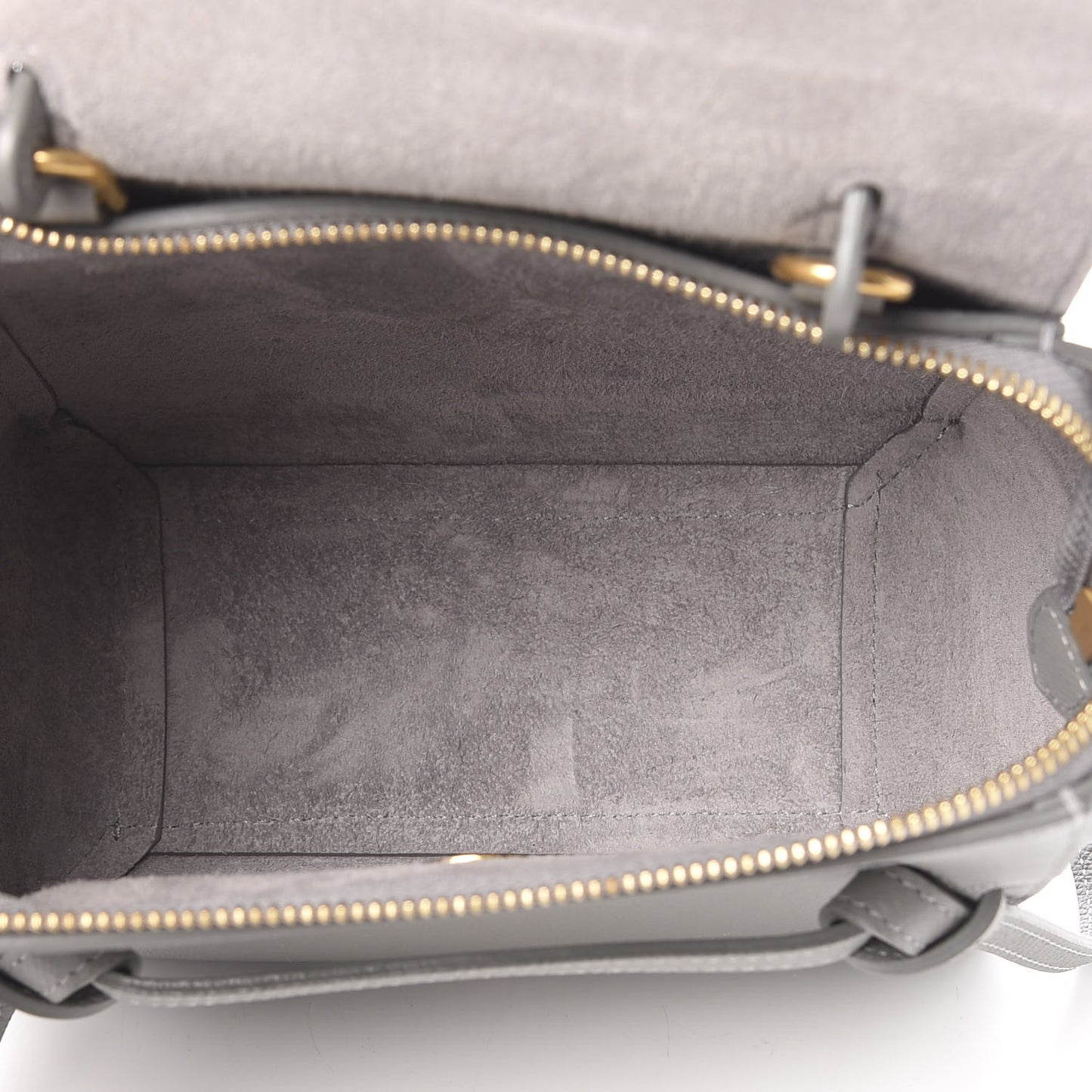 Grained Calfskin Nano Belt Bag Cloud