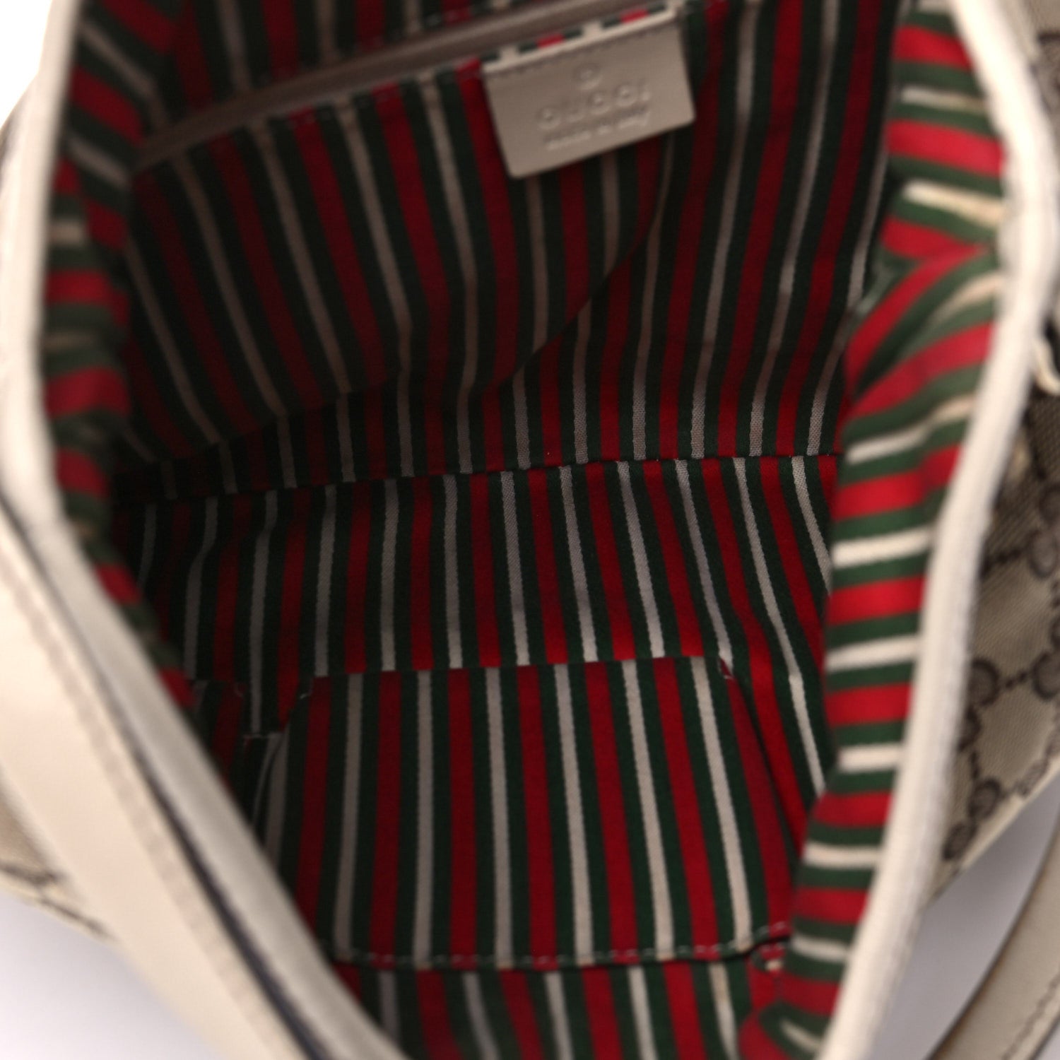 Gucci Monogram Medium New Britt Hobo Off White 5 of 22
