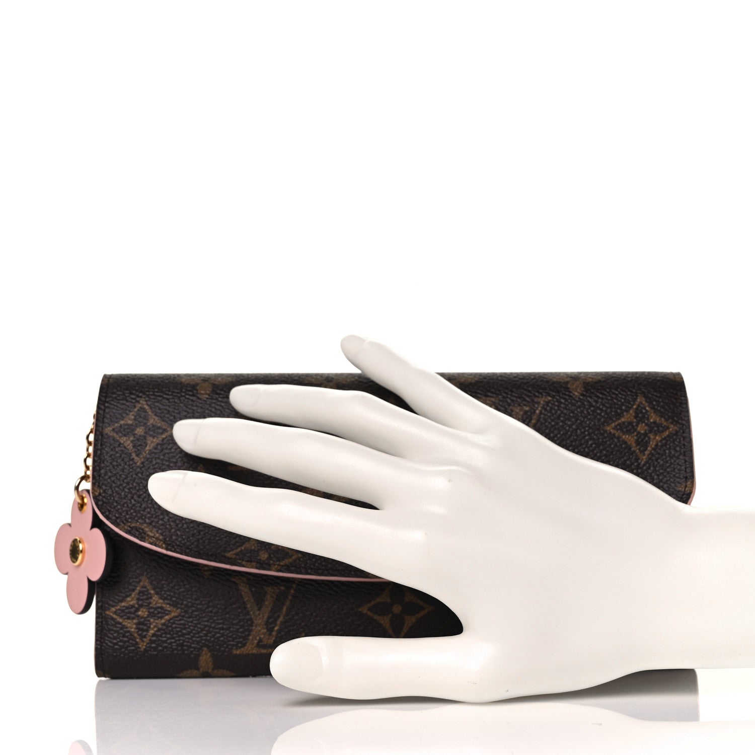 Louis Vuitton Monogram Bloom Flower Emilie Wallet 2 of 9