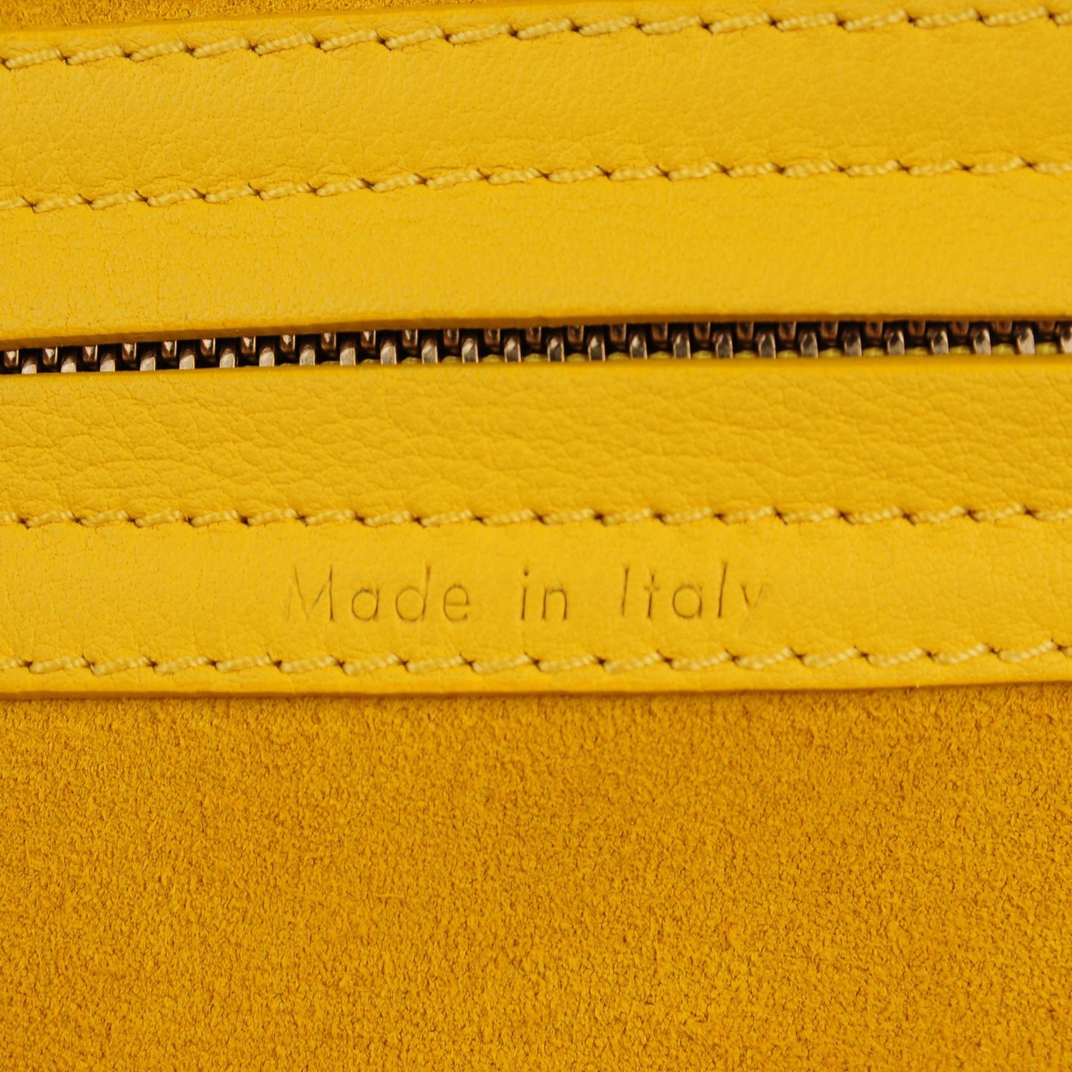 Celine Supple Calfskin Large Phantom Luggage Sun Yellow 8 of 10