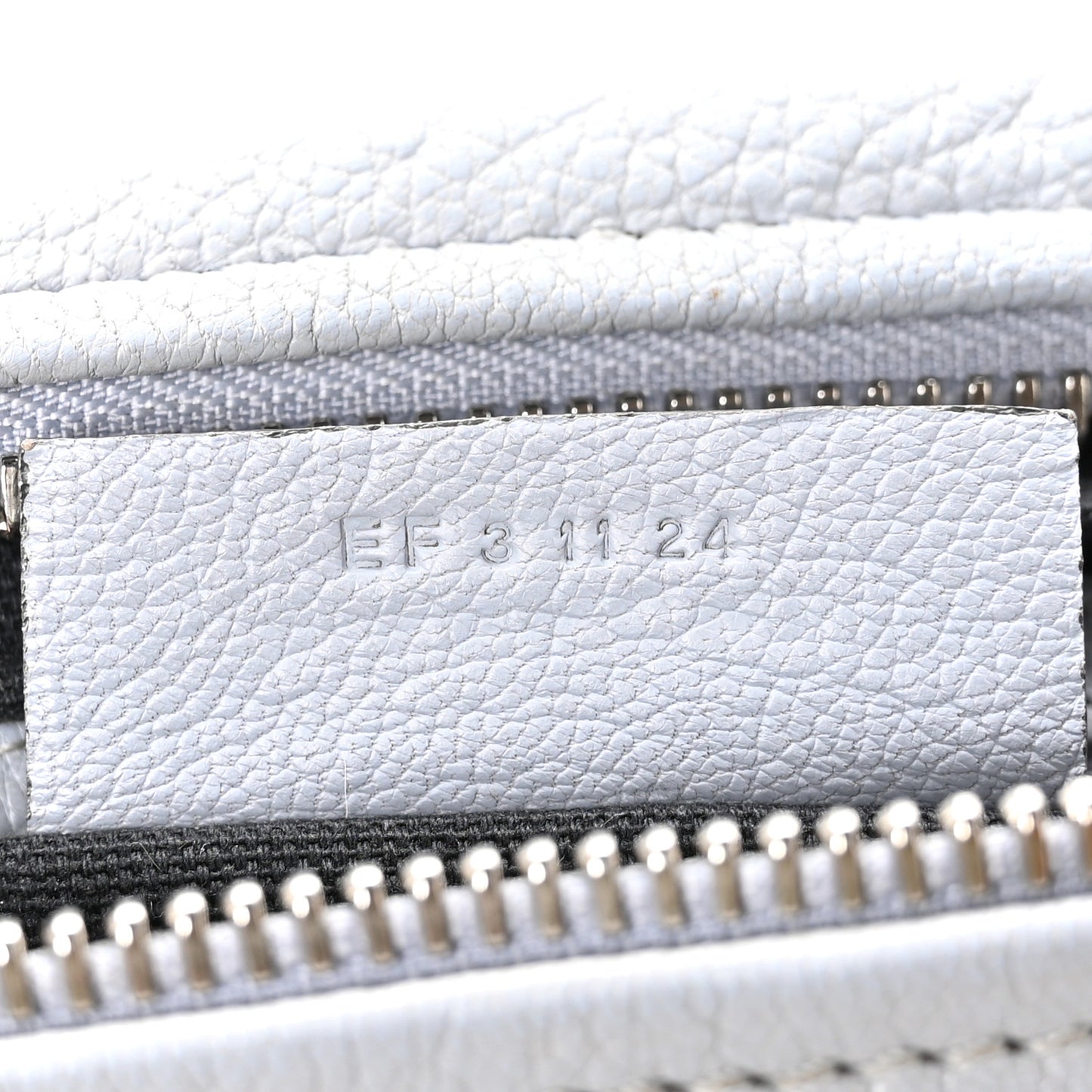 Sugar Goatskin Medium Pandora Pearl Grey