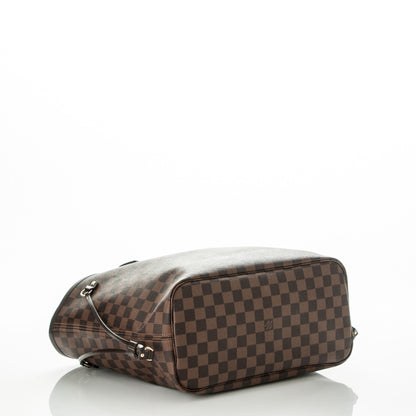 Louis Vuitton Damier Ebene Neo Neverfull MM Rose Ballerine 4 of 7