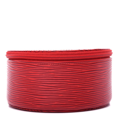 Louis Vuitton Epi Ecrin Bijoux 12cm Jewelry Box Case Rouge 1 of 8