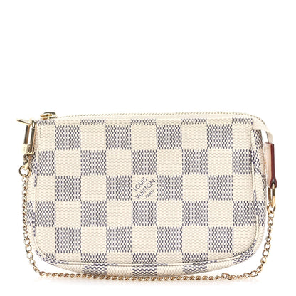 Louis Vuitton Damier Azur Mini Pochette Accessories 1 of 8