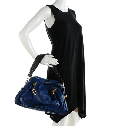 Chloe Calfskin Medium Military Paraty Royal Navy 2 of 7