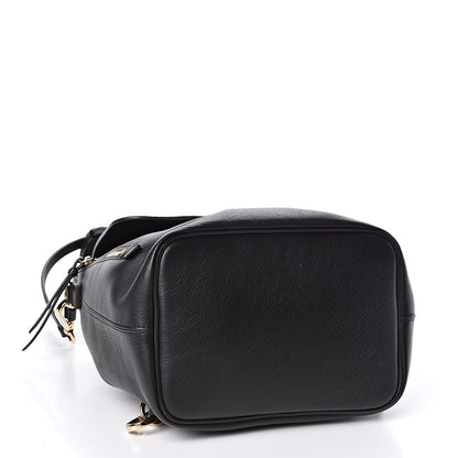 Chloe Suede Calfskin Small Faye Backpack Black 4 of 12